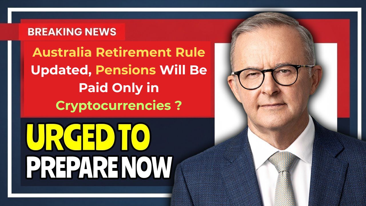 Australia Retirement Rule Updated, Pensions Will Be Paid Only in Cryptocurrencies