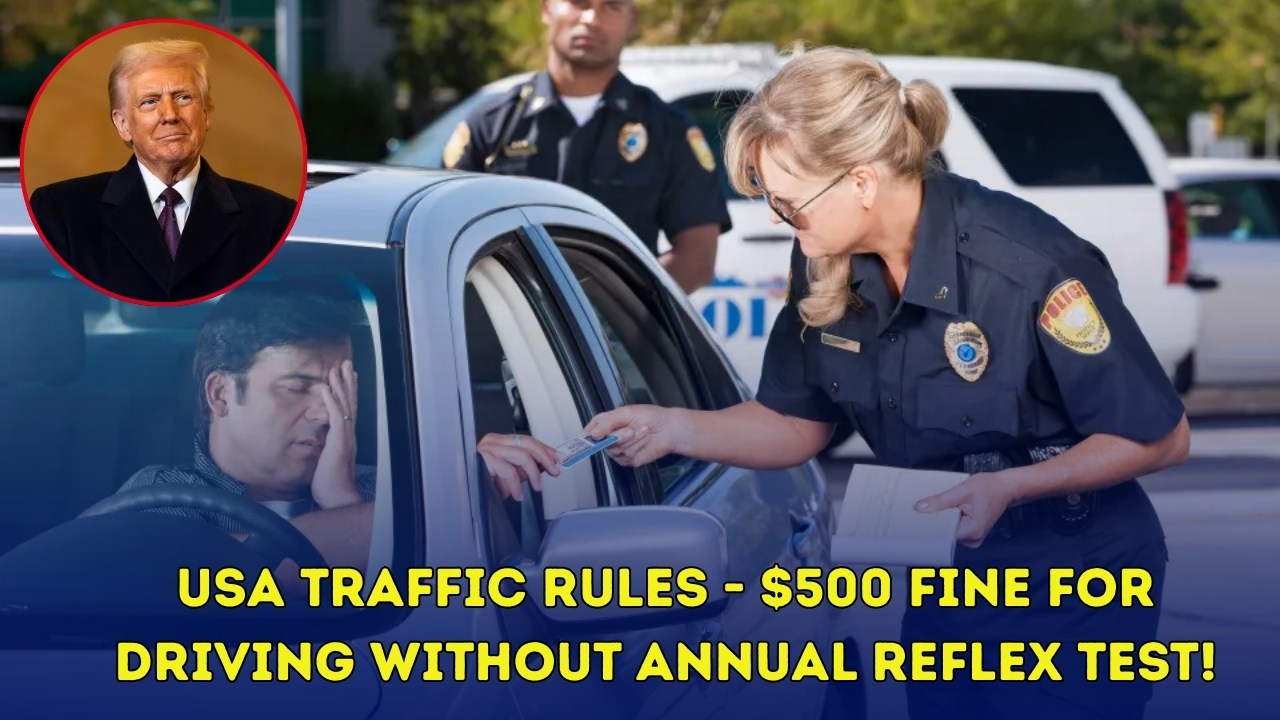 $500 Fine for Driving Without Annual Reflex Test