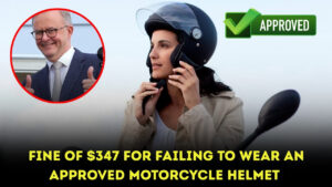 $347 Fine for Failing to Wear an Approved Motorcycle Helmet