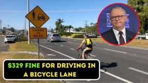 $329 Fine for Driving in a Bicycle Lane