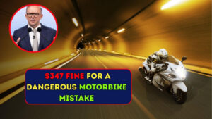 $347 Fine For A Dangerous Motorcycle Mistake