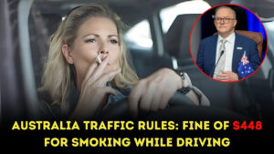 Fine of $448 for Smoking While Driving