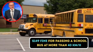 $149 Fine For Passing a School Bus