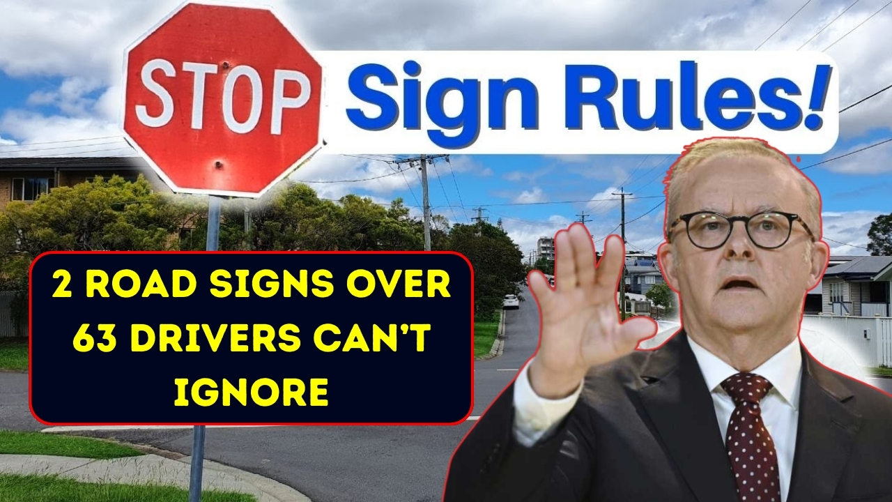 2 Road Signs Over 63