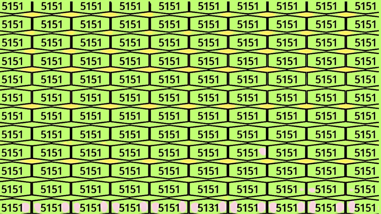Find The Number 5131