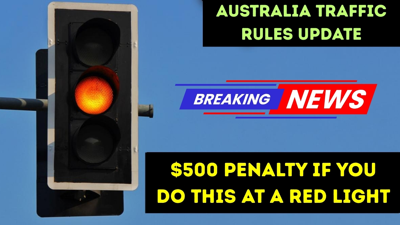 $500 Penalty If You Do This At A Red Light